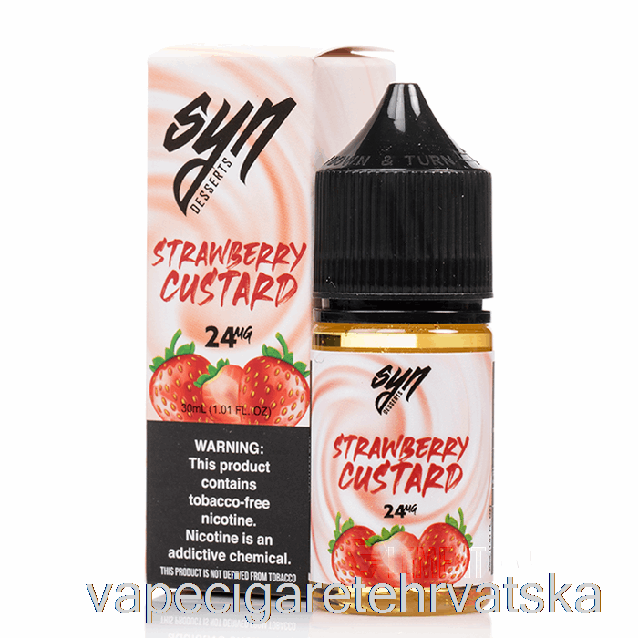 Vape Hrvatska Krema Od Jagoda - Sin Soli - 30ml 24mg